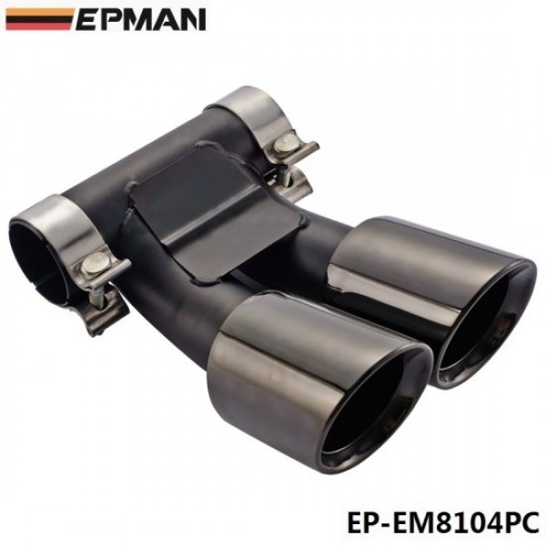 Epman Caliber Cm Stainless Steel Chrome Exhaust Muffler Tip For