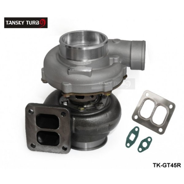 EPMAN GT45R Turbocharger A/R .70 Rear A/R 1.00 T4 Twin Scroll 4" V-band Oil Cooler TK-GT45R