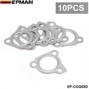 EPMAN-10PCS/LOT KKK K03 Turbocharger to manifold Turbo Gasket K03S For Audi TT Golf Leon Beetle Bora EP-CGQ55D