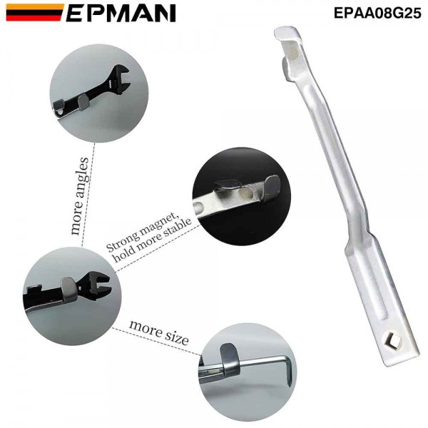 EPMAN Durable Universal Wrench Extender Tool Bar Extended Torque Adaptor Wrench EPAA08G25