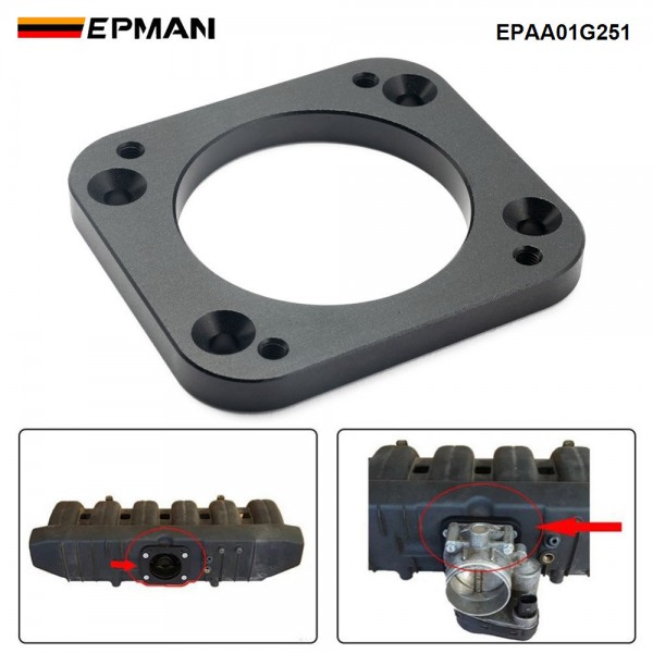 EPMAN Intake Manifold M50 M54 Throttle Body Adapter Plate Kit For BMW M54B30 To M50B25 EPAA01G251