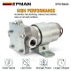 EPMAN 110 GPH Electric Fuel Pump With Regulator Street Strip Carbureted Applications 14 PSI Universal Fits 3/8" NPT Ports EPRYB6400AD