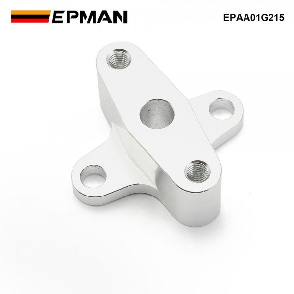 EPMAN For Honda Acura B16 B16A B18 H22 90 Degree Fuel Regulator FPR Relocator EPAA01G215