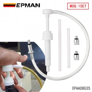 EPMAN Lower Unit Gear Oil Pump: Transmission Fluid Transfer Extractor Kit Marine Boat Engine Motor Automotive Car Change Can Bottle Filler Differential Lube Liquid Suction Filling Siphon Manual Hand Tool EPAA08G35
