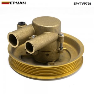 EPMAN Crank Mounted Raw Water Sea Pump For Volvo Penta 21212799, 3812519 Pulley GXI GL EPYTVP799