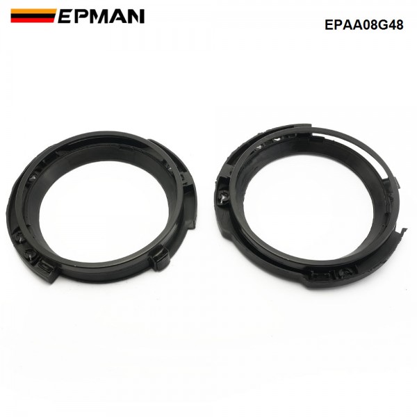 EPMAN 10SETS/CARTON 7" Headlight Mount Bracket Ring Kit For 2007-2018 Jeep Wrangler JK Bracket Ring Head Light Base Kit Accessories EPAA08G48-10T