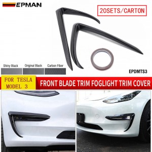 Yellow Car Front Fog Lamp / Headlight Ring Trim Cover For Dodge Challenger  15+ Interior Accessories