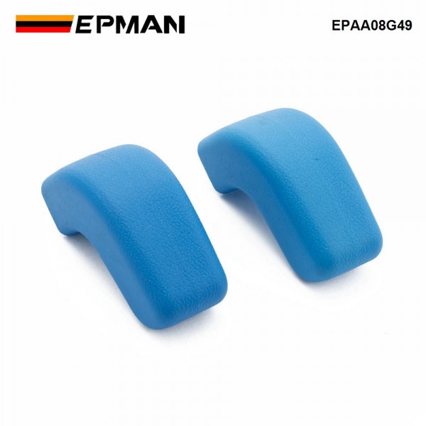 EPMAN 100SETS/CARTON Trailer Hook Protective Cover Tow Hook Covers For Jeep Wrangler JK JL JT 07-23 Front Bumper Trailer Hook Cover, Trailer Buffer Block EPAA08G49-100T