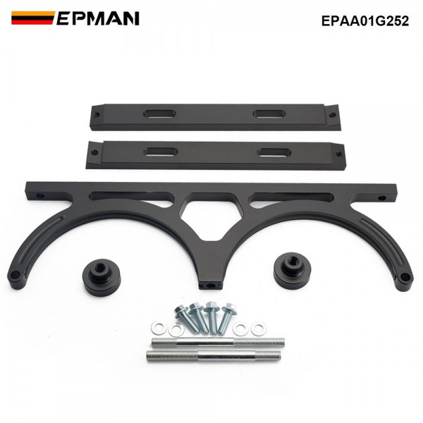 EPMAN Nitrous Oxide Bottle Mount Brackets For Dual Bottles Up To 7 in. Diameter EPAA01G252