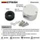 EPMAN Billet Aluminum Housing Wire Port Housing Firewall Port w/ Rubber For Ford Truck 1948-1956 F1 or F100 EPAA01G243