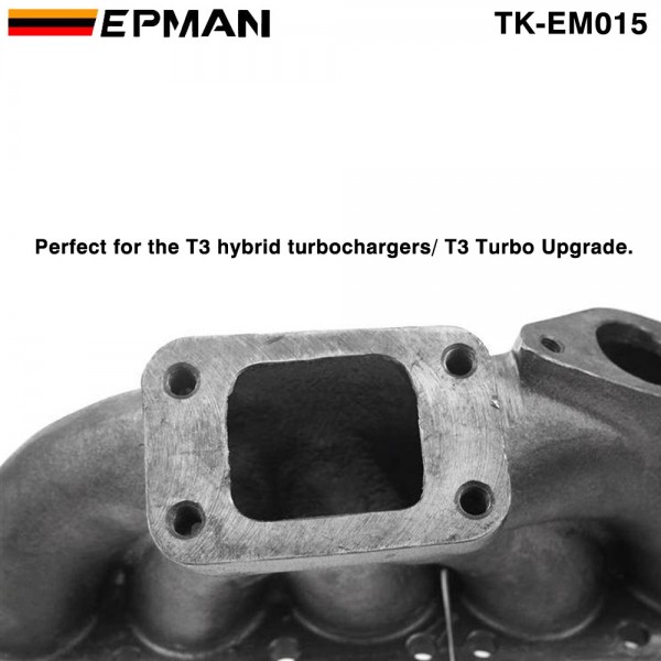 EPMAN T3 Cast Turbo Manifold With 38mm Wastegate Flange For VW Golf 4 VR6 2.8L 24V TK-EM015