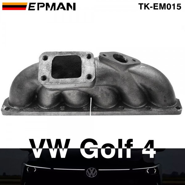 EPMAN T3 Cast Turbo Manifold With 38mm Wastegate Flange For VW Golf 4 VR6 2.8L 24V TK-EM015