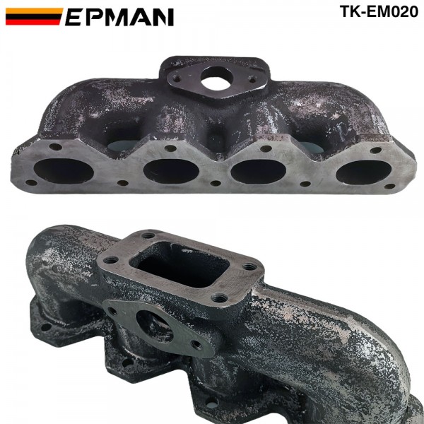 EPMAN H22 Cast stainless steel Turbo Exhaust Manifold T3 For 38mm Wastegate For 92-01 Honda Prelude H22 Engine TK-EM020