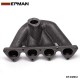 EPMAN Top Mount T3 Turbo Manifold Exhaust Header For B-Series 88-00 Civic 94-01 Integra TK-EM033