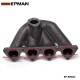 EPMAN Top Mount T3 Turbo Manifold Exhaust Header For B-Series 88-00 Civic 94-01 Integra TK-EM033