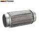 EPMAN SS201 SS304 Inner Braid Outlock 2.5" 3" 3.5"4" Exhaust Stainless Flex Bellow Flexible Pipe for Automotive (Pre-Order)