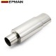 EPMAN 12PCS/Carton Universal 3.5" Exhaust Muffler Silencer Tip Chrome Stainless Steel 89mm Exhaust Pipe Inlet 2" 2.25" 2.5" 2.75" (Pre-Order Customization)