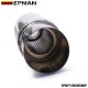 EPMAN 12PCS/Carton Car motorbike Exhaust systems Muffler Tip Universal Stainless steel ID 51mm 57mm 63mm 70mm Outlet 89mm styling Silencer tail pipe Burnt Tip (Pre-Order)