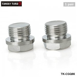 TANSKY-JDM Performance 18mm Stainless Steel O2 Sensor Ports Plug TK-CGQ66