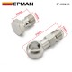 EPMAN Car Banjo Bolt M14x1.5mm to 6AN -6 Turbo Water Coolant GT25 GT28 GT30 MHI TD05 TD06 EP-CGQ119