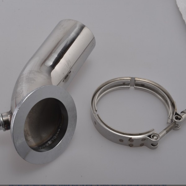  EPMAN -V-Band Adaptor Turbo Stainless Downpipe Elbow 90 Degree For Turbo HY35 HX HE351 EP-CGQ217Z