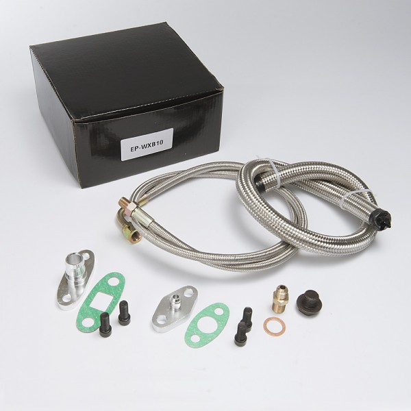 EPMAN - T3, T4, T35, T40, T60, T67, T70, T76 Turbos Turbo Oil /Water Feed Drain Fitting Line Kit EP-EP-WXB10