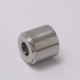 EPMAN 1/8" NPT Female Coupling Bung Stainless Steel Weld On Fitting For Turbo Oil Feed / Sensor Round EPCGQ125