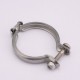 EPMAN Exhaust V Clamp, Turbine V-Clamp 58mm Replacement For TD02, TD025, TD03 Turbocharger Car Accessories EP-HFQ058