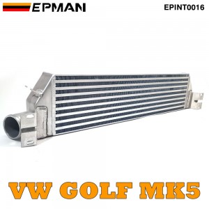 EPMAN Aluminum Turbo Front Mount Intercooler (IC:600*160*60) For VW GOLF MK5 GTI FSI JETTA 2.0T AUDI A3 EPINT0016