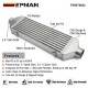 EPMAN Front Mount Intercooler Turbo Heat Cooler 2.5in Inlet 450*160*65mm Universal Radiator Engine Aluminum Intercooler Car Accessory TKINT0033