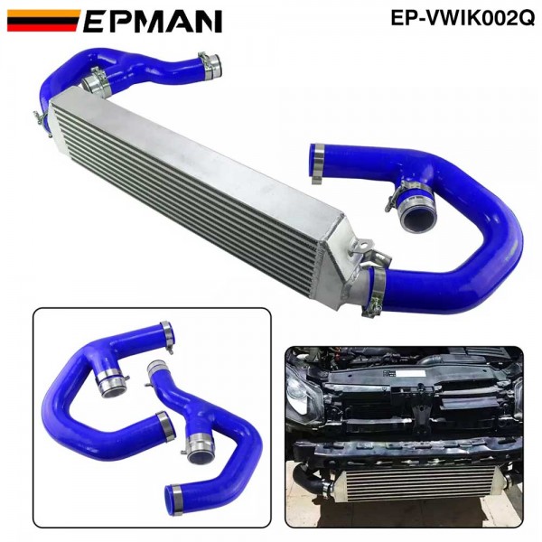 EPMAN FMIC Front Mount Intercooler Piping Kit For VW Golf MK5 MK6 GTI FSI Jetta 2.0T For Audi A3 EP-VWIK002Q