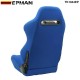 EPMAN 2PCS/CARTON Fabric Fashion Racing Simulator Seat With Slider For Automobile Use Sports Bucket Seat TK1044EP