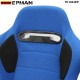 EPMAN 2PCS/CARTON Fabric Fashion Racing Simulator Seat With Slider For Automobile Use Sports Bucket Seat TK1044EP