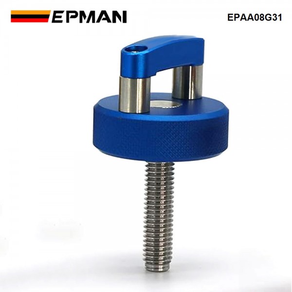 EPMAN Hard Top Quick Removal D-Ring Thumb Screws Billet Aluminum For Jeep Wrangler JK & JL 2007-2024 EPAA08G31