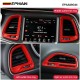 EPMAN 50SETS/CARTON 4PCS For Challenger Center Console Air Condition Outlet Vent Trim Accessories For Dodge Challenger 2015 up EPAA08G44-50T