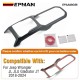 EPMAN 10SETS/CARTON Car Styling Gear Shift Panel Frame Cover Trim Decoration Red/Carbon Fiber Style For Jeep Wrangler JL 2018-2024 EPAA08G56-10T