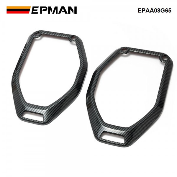 EPMAN 20SETS/CARTON 2PCS/SET Top Speaker Audio Surround Trim Car Roof Speaker Decoration Cover For Jeep Wrangler JL  JLU Gladiator JT 2018-2023 EPAA08G65-20T