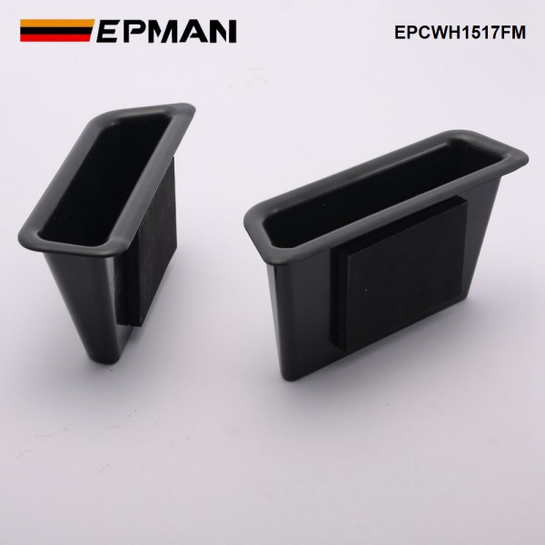 EPMAN 50SETS/CARTON Inner Side Door Handle Storage Box Cover Accessories For Ford Mustang 2015+ EPCWH1517FM-50T