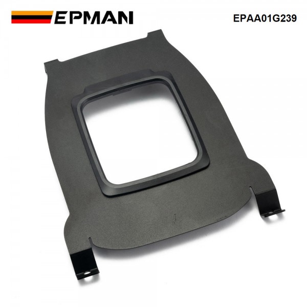 EPMAN Racing Aluminum Center Shifter Cover Console Plate Shift Boot Delete For Honda 96-00 Civic EK EPAA01G239