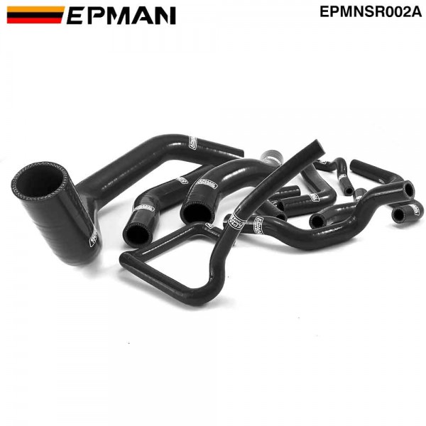 EPMAN Turbo Heater And Radiator Hose Kit 10PCS For Nissan Silvia S13 S14 S15 180SX 200SX SR20DET  EPMNSR002A (Pre-Order ONLY)