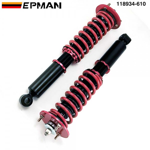 EPMAN Coilovers Spring Struts Racing Suspension Coilover Kit Shock Absorber for BMW 5 Series (E60) 2004-2010 (RANDOM COLOR)