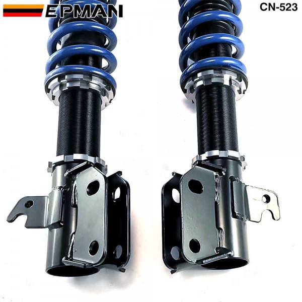 EPMAN Coilovers Spring Struts Racing Suspension Coilover Kit Shock Absorber For 02-07 Subaru WRX /2004 Sti ONLY CN-523 (RANDOM COLOR)