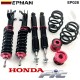 EPMAN Coilovers Spring Struts Racing Suspension Coilover Kit Shock Absorber for Honda Fit 09+ / City / Freed EP028 (RANDOM COLOR)