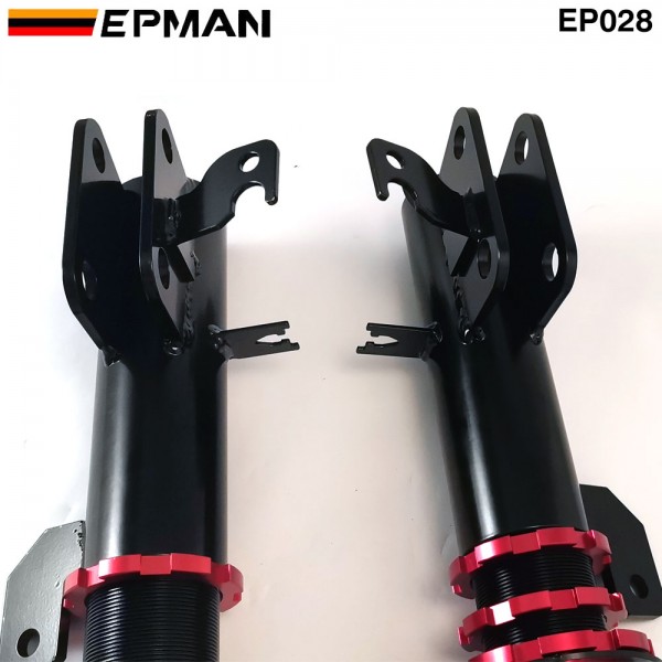 EPMAN Coilovers Spring Struts Racing Suspension Coilover Kit Shock Absorber for Honda Fit 09+ / City / Freed EP028 (RANDOM COLOR)