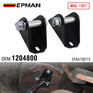 EPMAN 2PCS Rear Upper Shock Bar Pin Eliminator Kit For Wrangler TJ XJ ZJ LJ 1204800 1984-2006 EPAA18G15