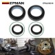 EPMAN Front Axle Vaccum Knuckle & Tube Seal Kit For Ford Super Duty Excursion F250 F350 F450 F550 Dana 50 60 1998-2004, Replace OEM Part # 50491, 50381, 41784-2 EPAA18G16