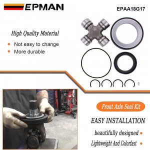 EPMAN Front Axle U Joints And Oil Seal O Ring Kit For Ford F250 F350 F450 F550 Super Duty Excursion EPAA18G17