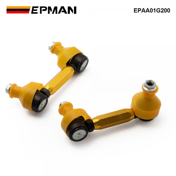 EPMAN Rear Adjustable Range 110-135MM Sway Bar Link HeavyDuty Rear SwayBar Links For Honda Totoya Audi VW Nissan EPAA01G200